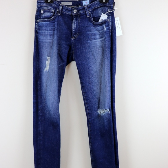 AG Adriano Goldschmied Stilt Cigarette RollUp Sz29